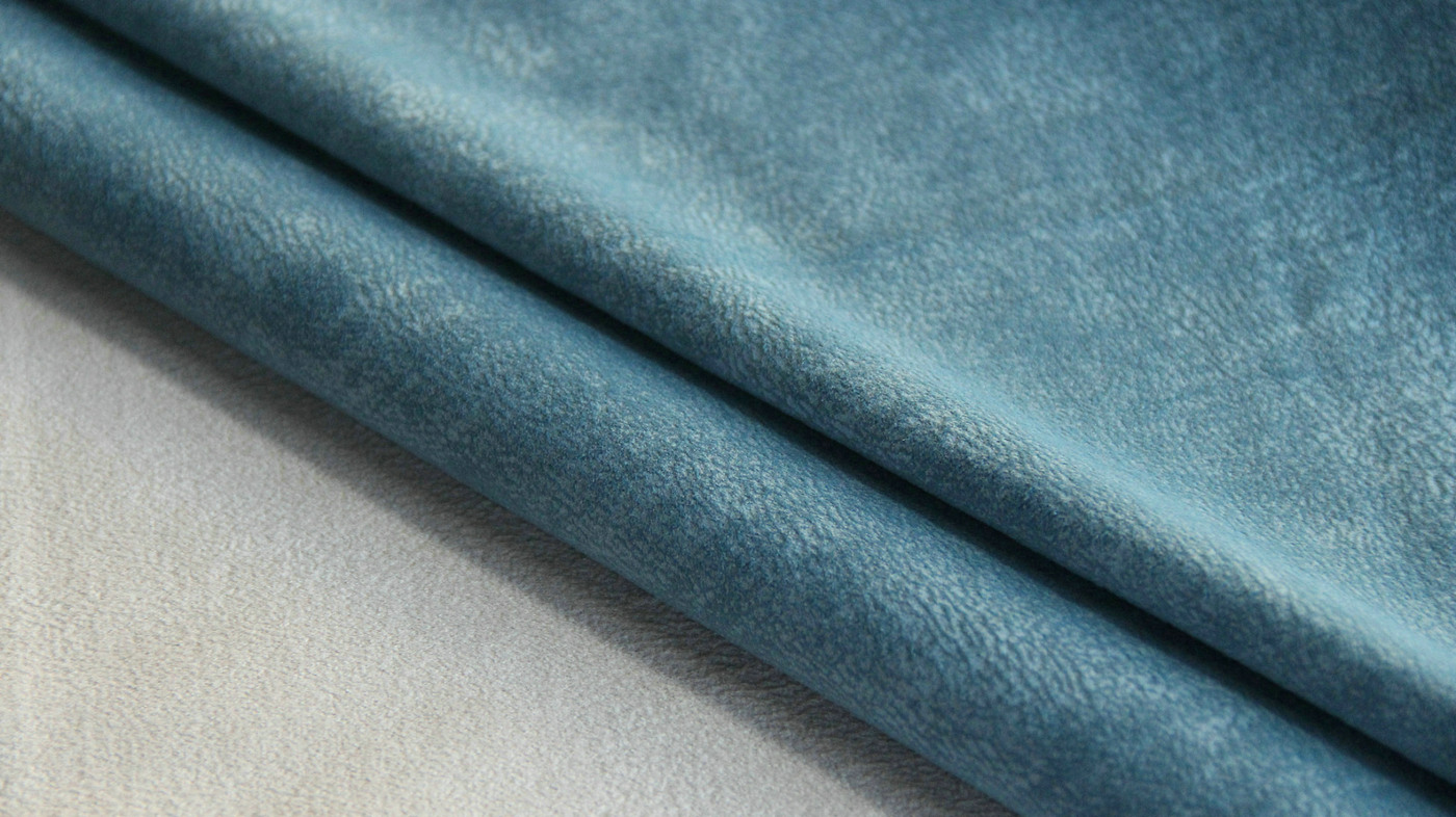 Bronzing & Printing Mosha Velvet With Fleece Backing