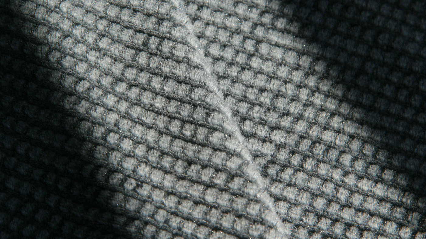 Jacquard design of spandex velvet 