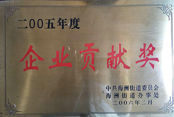 Enterprise Contribution Award